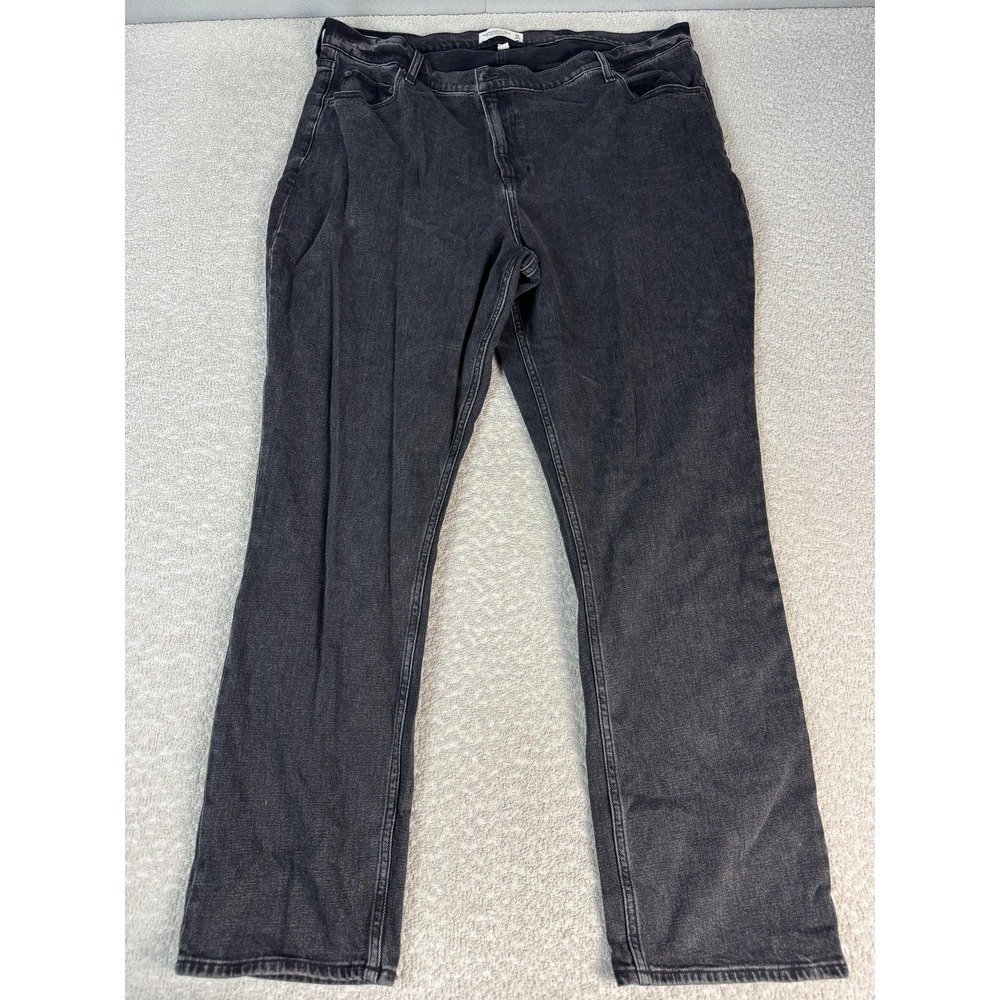Abercrombie & Fitch Jeans Womens 35 20R 90s Straight High Rise Curve Love Denim